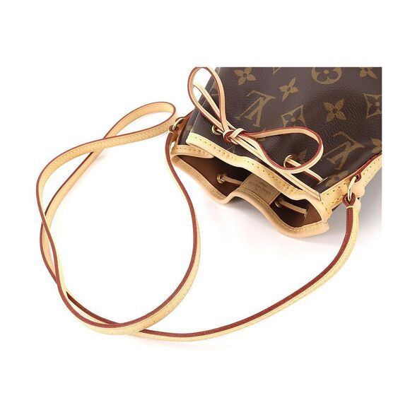 Louis Vuitton Monogram Nano Noe Shoulder Bag Brown - Picture 4 of 8